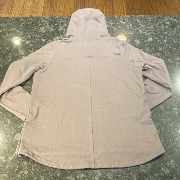 The North Face Pullover Sweater Hooded Women’s Size Large Gray/Purple - Picture 8 of 11